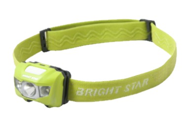 BRIGHTSTAR 200501 VISION LED HEADLAMP, 185 LUMENS, INTRINSICALLY SAFE HEAD TORCH
