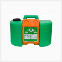 HUGHES, P400, PORTABLE EYEWASH, 34 LTR (9 GAL) WALL MOUNTED W/ 1 BTL PRESERVATIVE