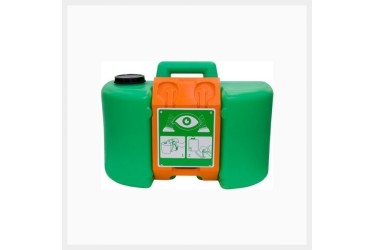 HUGHES, P400, PORTABLE EYEWASH, 34 LTR (9 GAL) WALL MOUNTED (PRESERVATIVE NOT INCLUDED)