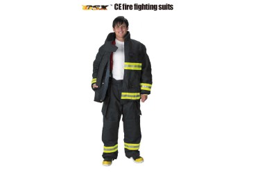 LAKELAND OSX1000 CE FIRE FIGHTING SUITS, NAVY BLUE, SIZE: L