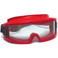 UVEX, 9301-603 ULTRAVISION GOGGLES, RED, GASTIGHT, PC CLEAR - no longer in production