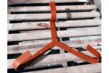 L, BRACKET, MILD STEEL, HOT DIP GALVANIZED FOR LIFEBUOY